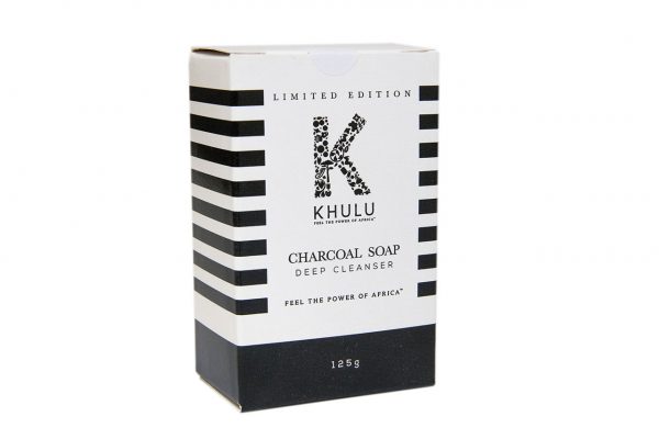 Khulu Charcoal Soap - Feel the Power of Africa
